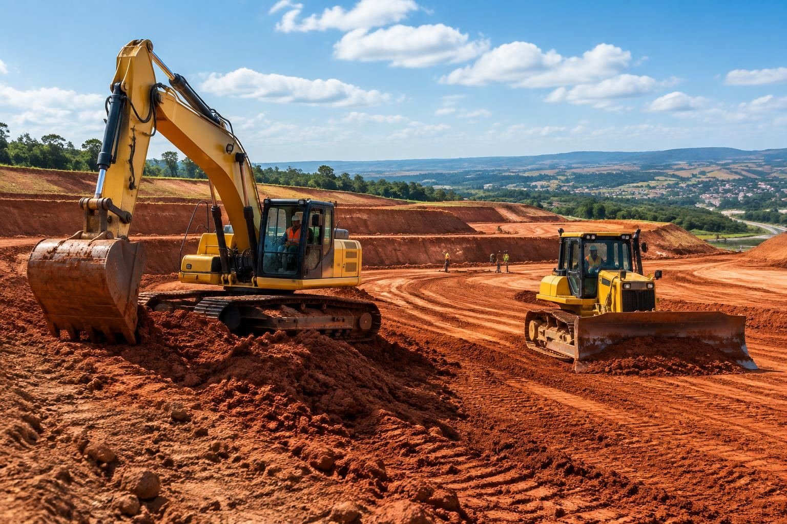 Obras de Terraplanagem